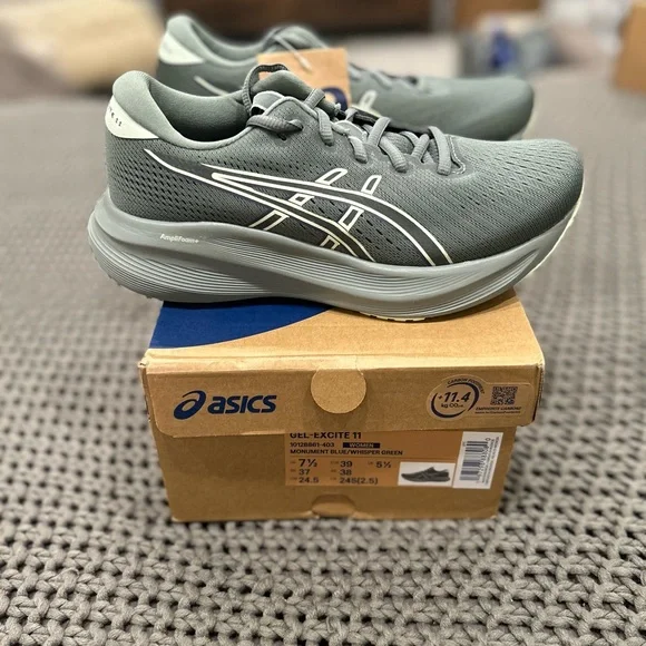 ASICS Women’s GEL-EXCITE 11 Monument Blue-Whisper Green 7.5 - Picture 5 of 7